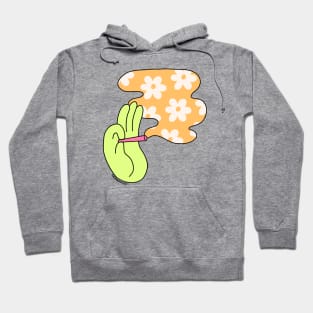 Flower Power - The Peach Fuzz Hoodie